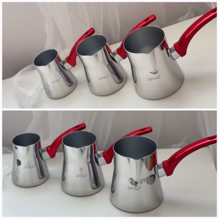 طقم غلايات قهوة نمرة ٣ ونمرة ٤ ونمرة ٥ بكج مع بعض بسعر مميز