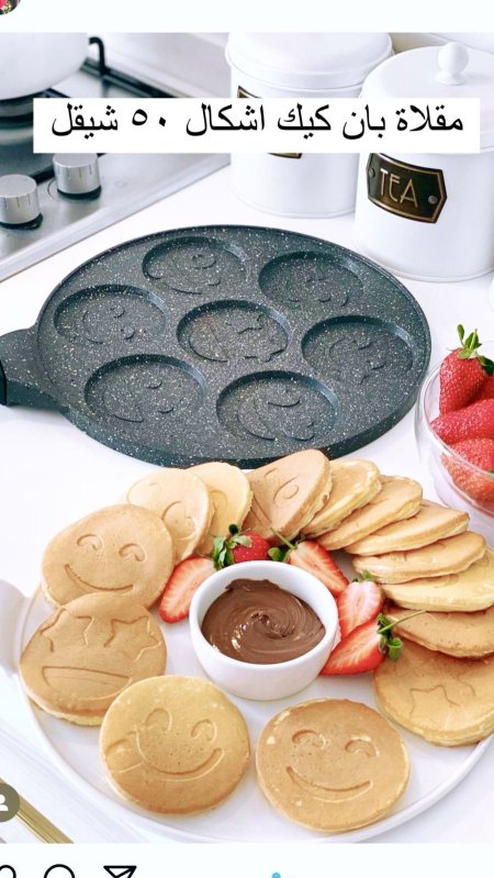 مقلاة بان كيك أشكال