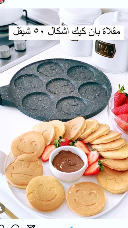 مقلاة بان كيك أشكال