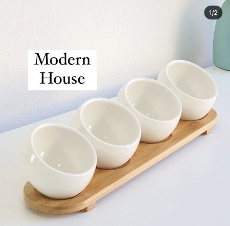 ستاند من البامبو والبورسلان ماركة Acar