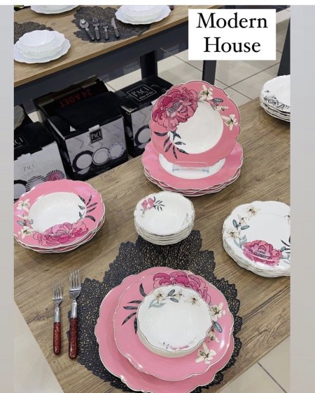 طقم سفرة تركي ٢٤ قطعة