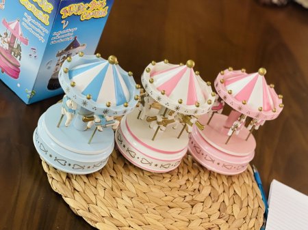 احصنة دوران مع موسيقى ✨