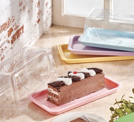 حافظة كيك اكريليك