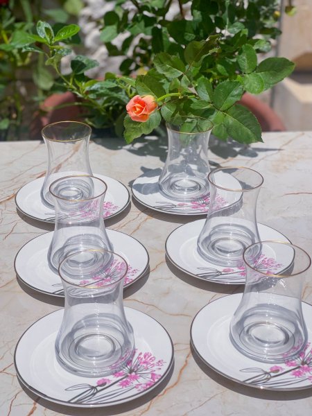 كاسات شاي تركي